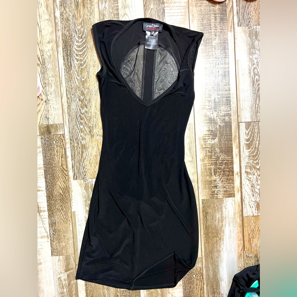 PATRICE CATANZARO BLACK SEXY DRESS